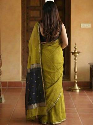 Woven design zari kanjeevaram saree 2