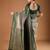 Floral zari woven design tassels saree with blouse piece