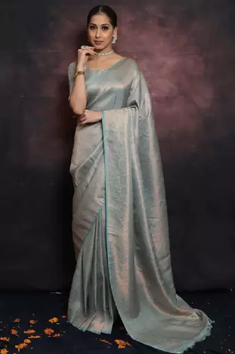 Ethnic motifs zari art silk kanjeevaram saree