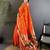 Ethnic motifs zari silk blend heavy work kanjeevaram saree