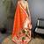 Ethnic motifs zari silk blend heavy work kanjeevaram saree
