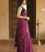 Ethnic motifs zari kanjeevaram saree