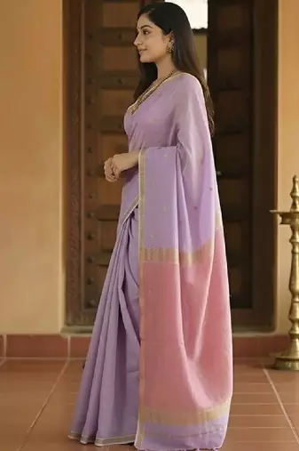 Woven design kanjeevaram saree