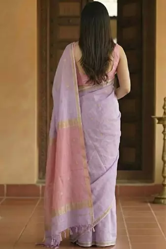 Woven design kanjeevaram saree