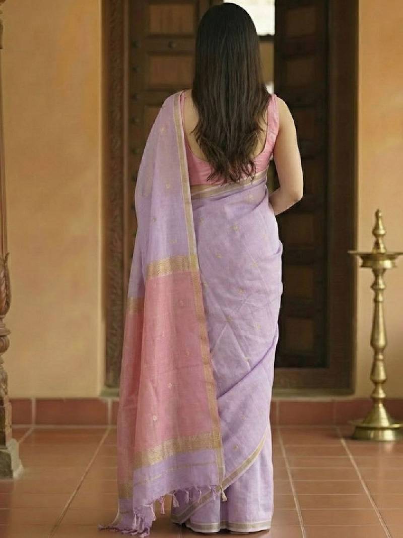 Woven design kanjeevaram saree