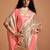 Cream paisley zari woven design kanjeevaram saree