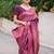 Ethnic motifs woven design zari art silk kanjeevaram saree