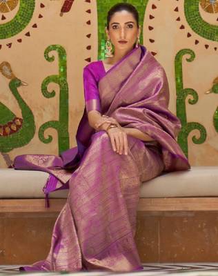 Woven design kanjeevaram saree 1