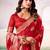 Embellished embroidered zari satin kanjeevaram saree