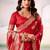 Embellished embroidered zari satin kanjeevaram saree