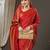 Ethnic motifs woven design zari poly georgette kanjeevaram sarees
