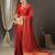 Ethnic motifs woven design zari poly georgette kanjeevaram sarees