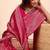 Woven design zari silk blend heavy work kanjeevaram saree