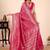 Woven design zari silk blend heavy work kanjeevaram saree