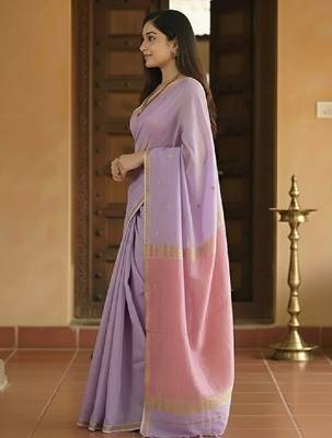 Silk blend kanjeevaram saree 1