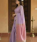 Silk blend kanjeevaram saree