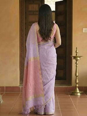 Silk blend kanjeevaram saree 2