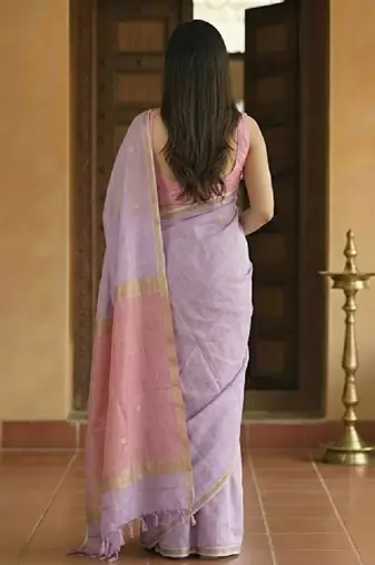 Silk blend kanjeevaram saree