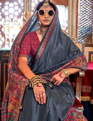 Silk blend kanjeevaram saree 1