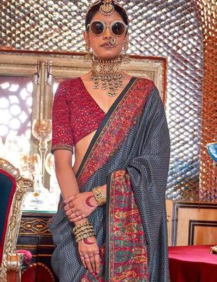 Silk blend kanjeevaram saree 2