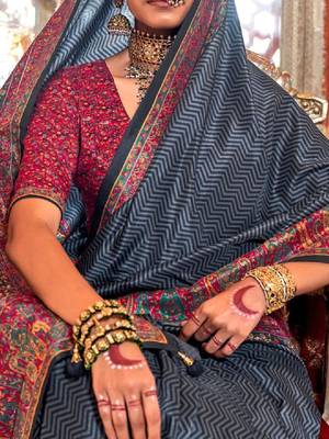Silk blend kanjeevaram saree 3