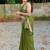 Polka dot zari art silk kanjeevaram saree