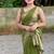 Polka dot zari art silk kanjeevaram saree