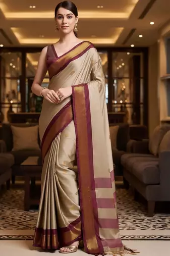 Woven design zari art silk handloom kanjeevaram saree