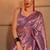 Woven design zari silk blend kanjeevaram saree