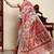 Colourblocked chikankari art silk designer kanjeevaram saree