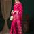 Ethnic motifs woven design zari pure georgette kanjeevaram saree