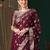 Ethnic motifs zari pure georgette kanjeevaram saree