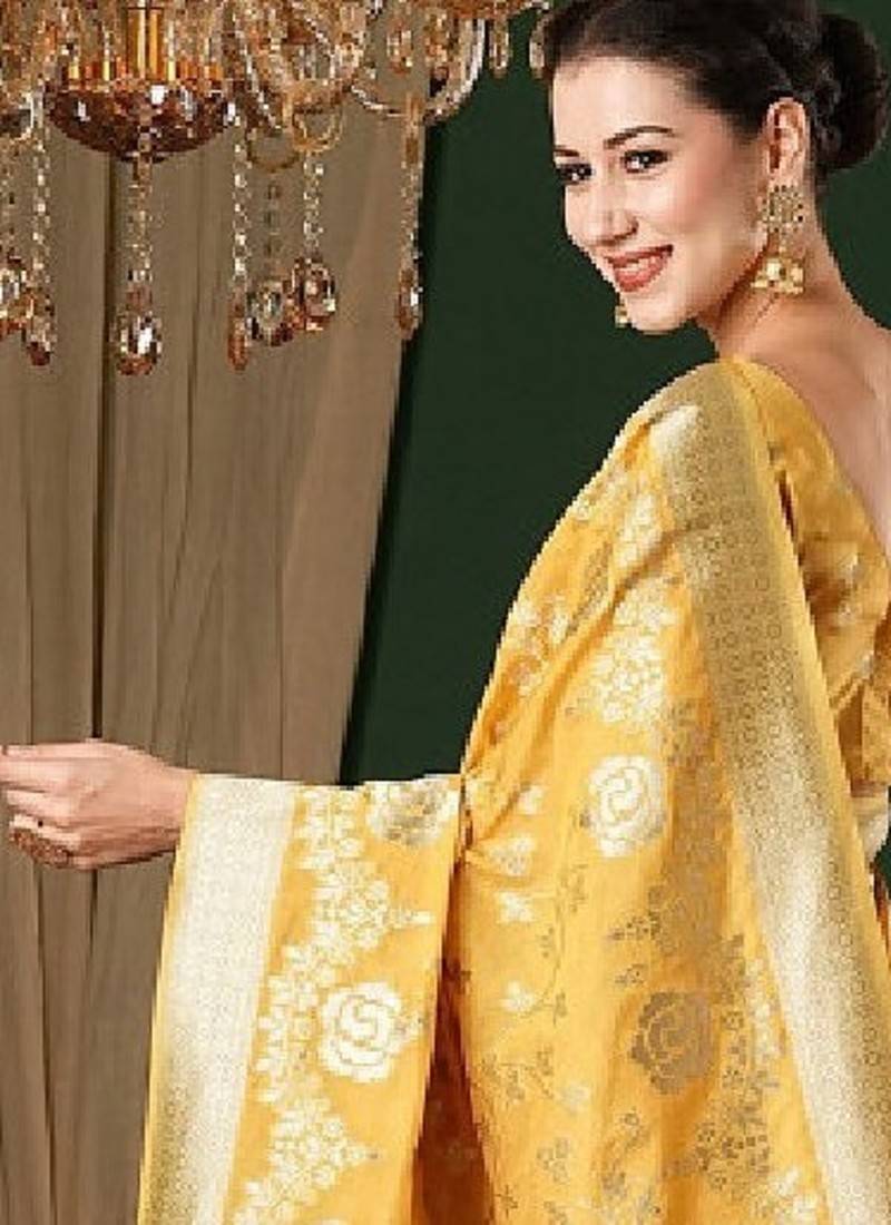 Ethnic motifs zari pure georgette kanjeevaram saree