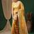 Ethnic motifs zari pure georgette kanjeevaram saree