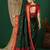 Ethnic motifs woven design zari kanjeevaram saree
