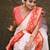Ethnic motifs zari silk blend handloom kanjeevaram saree