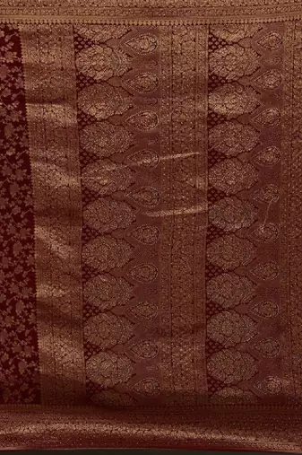Woven design zari art silk kanjeevaram saree