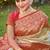 Ethnic motifs zari silk blend kanjeevaram saree