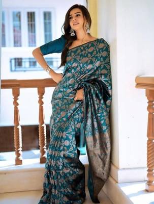 Zari art silk kanjeevaram saree 2
