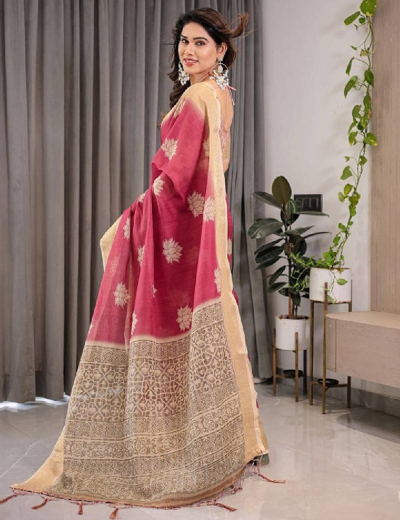 Pure cotton kanjeevaram saree