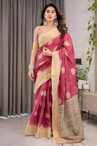 Pure cotton kanjeevaram saree