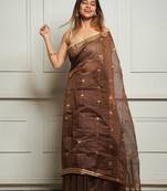 Woven design zari kanjeevaram saree