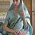 Ethnic motifs woven design zari kanjeevaram saree