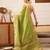 Woven design zari tissue fusion kanjeevaram saree