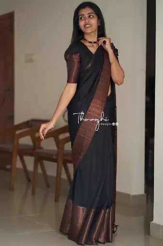 Woven design zari art silk handloom kanjeevaram saree