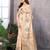 Floral zari kanjeevaram saree