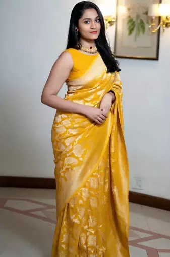 Woven design zari art silk handloom kanjeevaram saree