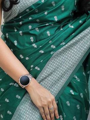 Ethnic motifs kanjeevaram saree 2