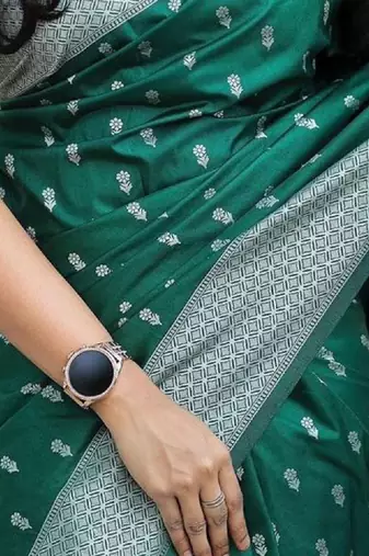 Ethnic motifs kanjeevaram saree