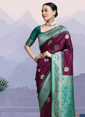 Woven design kanjeevaram saree 2